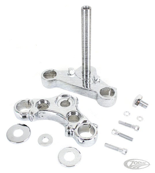 Triple tree set 39mm FXD91-05 chrome (DE)