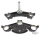 Triple tree set 49mm FXDWG06-07 chrome (DE)