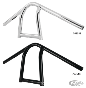 Burly the Jim bar 11" chrome (DE)