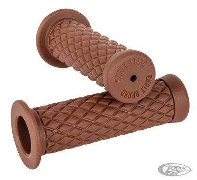 Burly Rubber Diamond Grips 22mm Brown (DE)