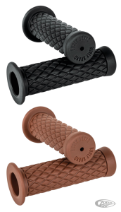 Burly Rubber Diamond Grips 1" Brown (DE)