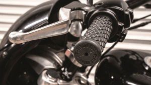 Burly Rubber Diamond Grips 22mm Black (DE)