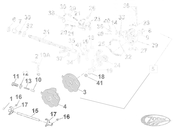 10pck pawl spring (DE)