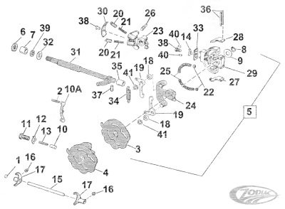 Cam follower spring BT52-84 (DE)
