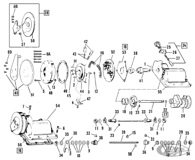 Lock tab cam follower BT52-84 (DE)