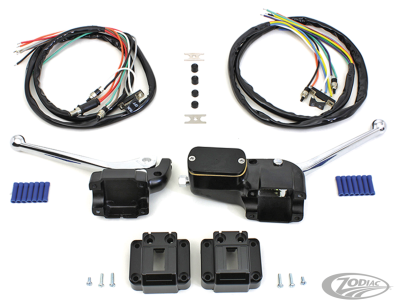 Black handlebar contrls w/switches 72-81 (DE)