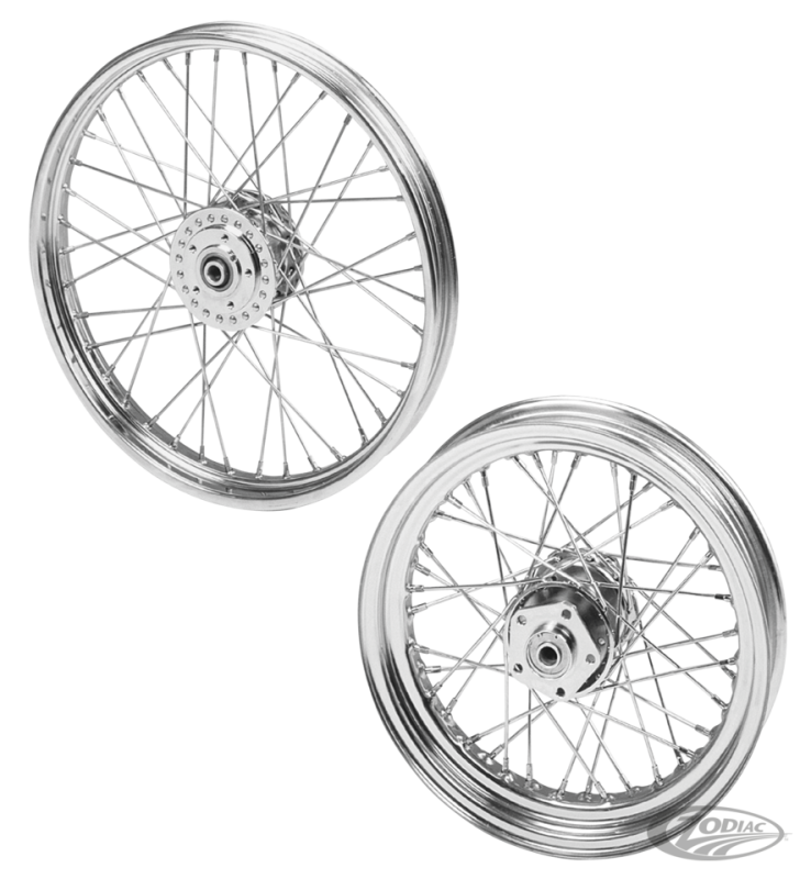 2.50x19 FR wheel FXDB10-up INOX spks (DE)