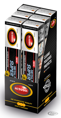 6pck Autosol Metal Polish Gloss 75ml (DE)
