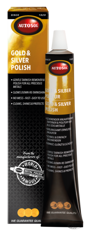 Autosol Gold & Silver Polish 75ml EACH (DE)