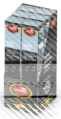 6pck Autosol Acrylic Cleaner 75ml (DE)