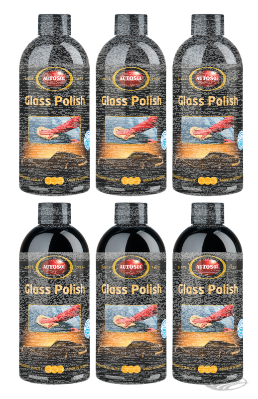 6pck Autosol Glass Polish 500ml (DE)