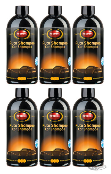 6pck Autosol Car Shampoo/Wash 500ml (DE)