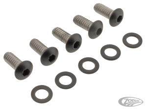 Derby Cover Bolts Matt Blk ST19-Up (DE)