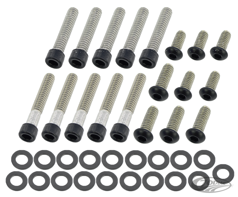 Prim. Cover Bolts Matt Blk FLH/T99-06 (DE)