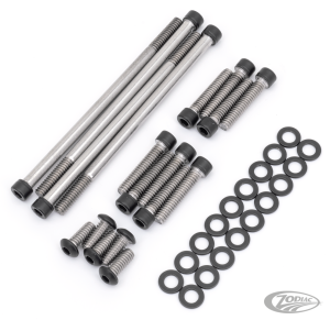 Prim. Cover Bolts Matt Blk FLH/T07-16 (DE)