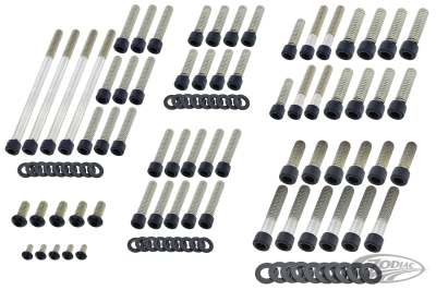 Eng. Bolt Kit Matt Blk ST07-17 FXD06-17 (DE)