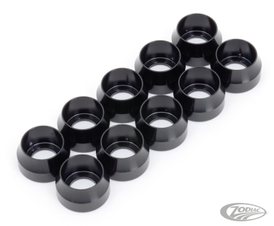 10pck Washers 5/16" Socket Head Black (DE)