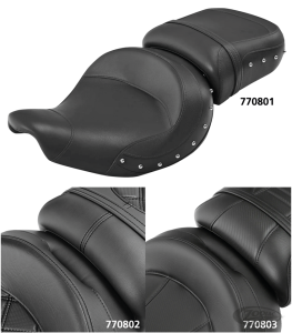 DR+PA Studded Seat Black Indian14-Up (DE)