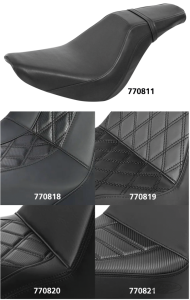 2-Up Plain Seat Black FXBB18-Up (DE)
