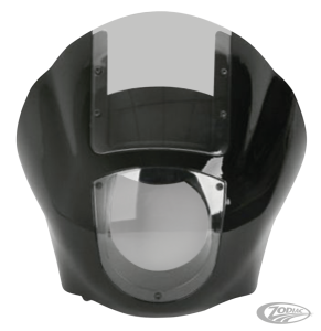 Quarter Fairing Gloss Black Clear Screen (DE)