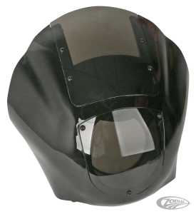 Quarter Fairing Gloss Black Smoke Screen