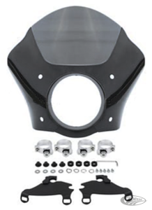 Gauntlet Fairing Gloss Black FXD06-17 (DE)