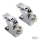 39mm Fork Clamps Chrome for 1/4 Fairing (DE)