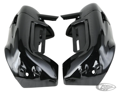 Leg Fairings Gloss Black FLH/T83-13 (DE)