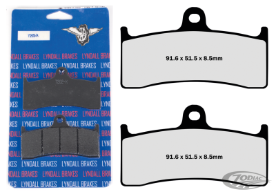 FR+RR Pads Xtreme PM Six Piston Caliper (DE)
