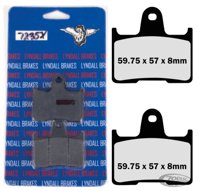 Rear Pads Xtreme XL14-22 (DE)