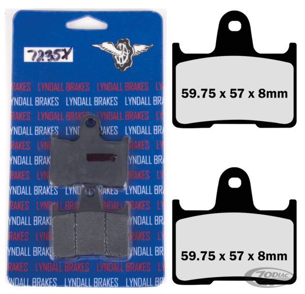 Rear Pads Xtreme XL14-22 (DE)