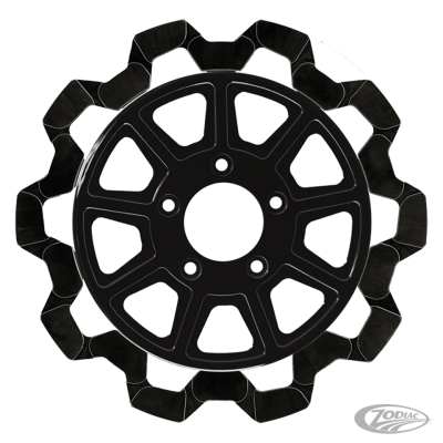 FR Bow-Tie 11.8"x5mm BL/BL 9-Spoke (DE)