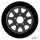 FR Smooth 11.8"x5mm BL/BL 9-Spoke (DE)