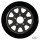 RR Smooth 11.8"x7mm BL/BL 9-Spoke (DE)