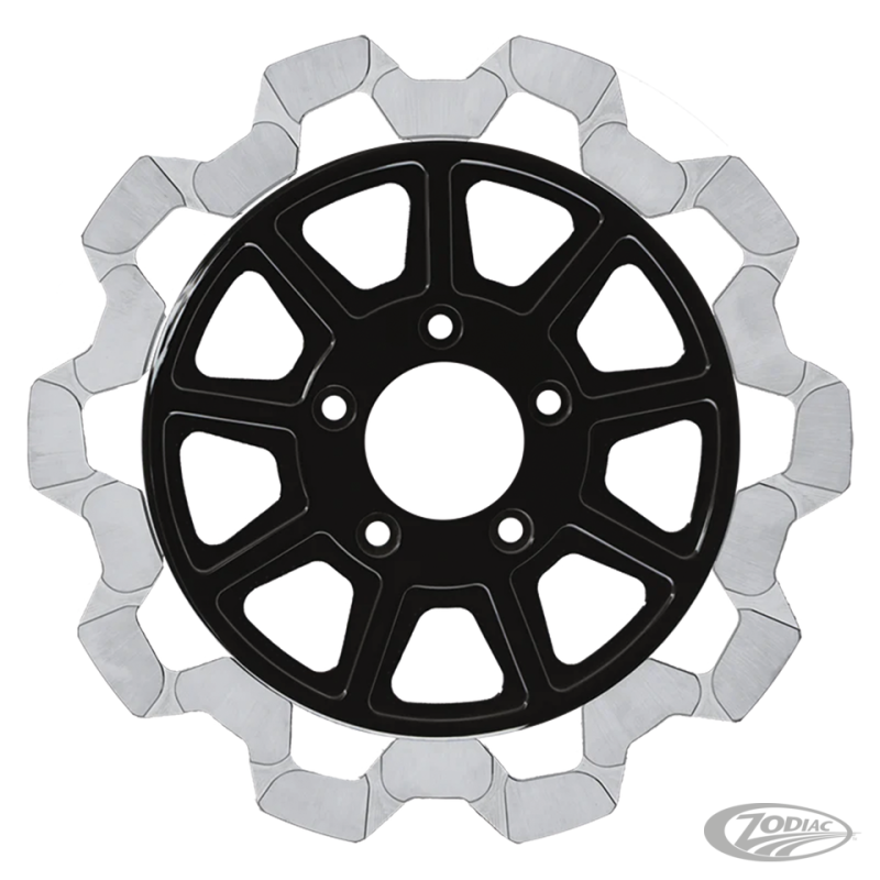 RR Bow-Tie 11.5"x6mm BL/MF 9-Spoke (DE)