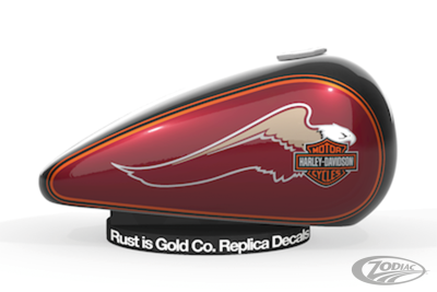 Tank Decals Gray/Tan/Orange FXSTS88-89