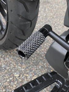 Next Level Knurled Shifter Peg Black (DE)