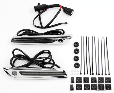 Chr hardbag latch cvrs Smoke FLH/T14-Up (DE)