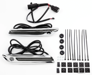 Chr hardbag latch cvrs Smoke FLH/T14-Up (DE)