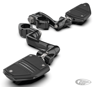 Twin Rail HW Pegs Ext. Blk Male Mounts