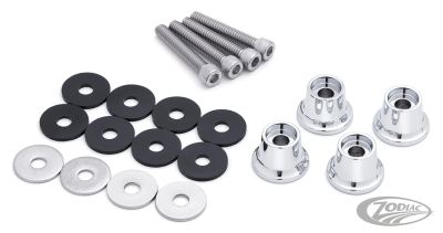 Tour-Pak Rack Lift Kit Chrome