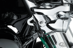 Tie-Down Brackets Chrome FLH14-Up