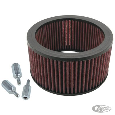 Super E/G HighFlow Airfilter w/standoffs (DE)