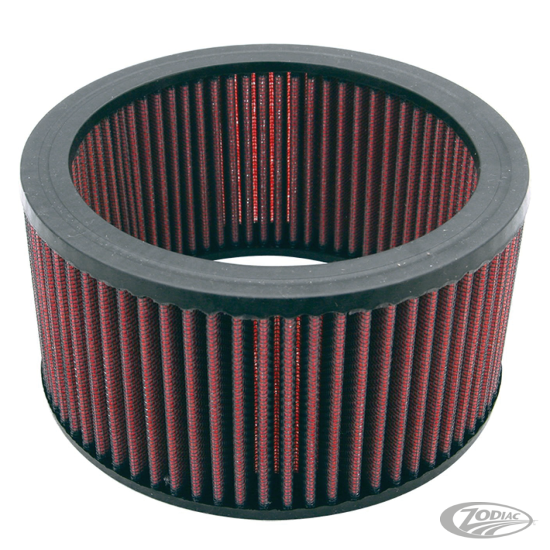 S&S Teardrop filter +1" tall (DE)