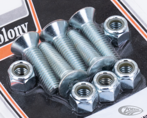 Disc SHCS Screws w/nuts 79-91 Zinc (DE)