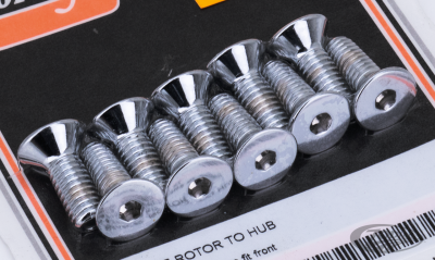 Disc Screw kit, dual FX/XL78-82 Chr