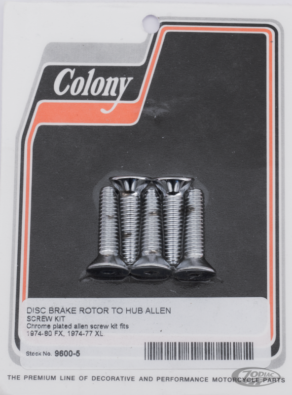RR Sprocket Bolt Kit XL79-92 BT73-98 Zn (DE)