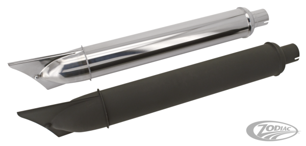 Muffler replica 1941-48 U/UL/EL/FL black (DE)