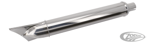 Muffler replica 1941-48 U/UL/EL/FL Chrom (DE)
