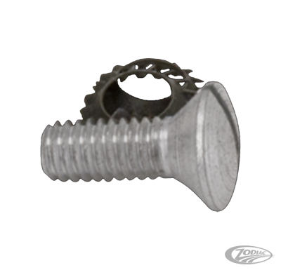 Flat head screw w/washer generator strap